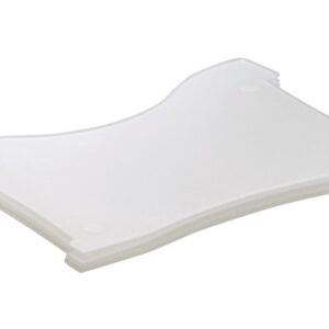 HAN       Stützplatten Croco-Box      A7 9037-63   transp. 100 Karten     4 Stück