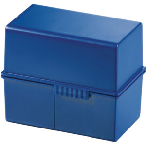 HAN       Karteibox                   A7 977-14    blau, für 300 Karten