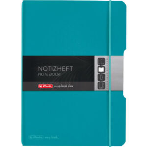 HERLITZ   my.book flex A5 50015993  Carribean Turqu. 40 Bl.kariert