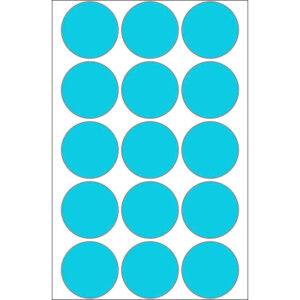 HERMA     Markierungspunkte         32mm 2273      blau          480 St./32 Blatt
