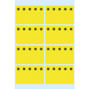HERMA     Tiefkühletiketten      26x40mm 3771      gelb                  48 Stück