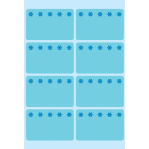 HERMA     Tiefkühletiketten      26x40mm 3773      blau                  48 Stück