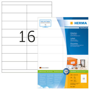 HERMA     Etiketten 4264 4264      105x33.8mm 1600Stk. 100 Blatt
