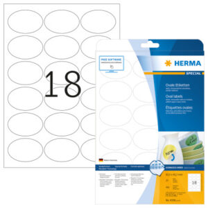 HERMA     Etiketten 4358 4358      63.5x42.3mm abl. 450Stk. 25 B