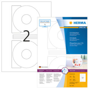 HERMA     CD-Etiketten 4471 4471      116mm 200Stk. 100 B.