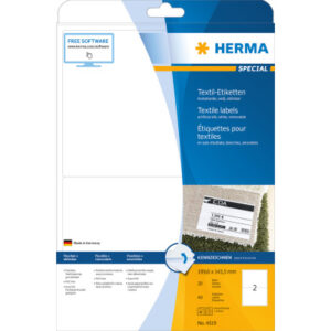 HERMA     EtikettenSPECIAL 199.6x143.5mm 4519      weiss,non-perm.  40 St./20 Bl.