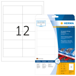 HERMA     Etiketten Special    97×42,3mm 4692      weiss                300 Stück