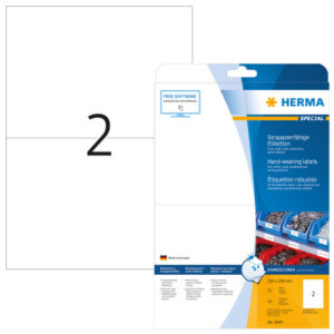 HERMA     Etiketten Special    210×148mm 4693      weiss                 50 Stück