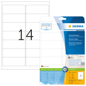 HERMA     Etiketten 5076 5076      99.1x38.1mm 350Stk. 25 Blatt