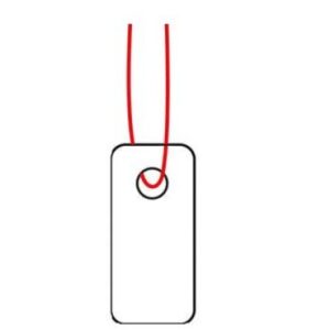 HERMA     Hänge-Etiketten        10×22mm 6919      weiss               1000 Stück