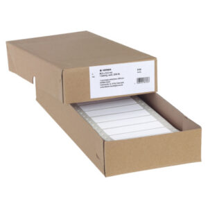 HERMA     Etiketten 1-bah.    88,90×23mm 8160      weiss, endlos       2000 Stück