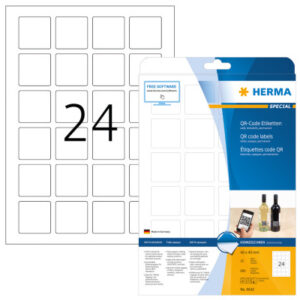 HERMA     QR-Code Etik. 9642 9642      40x40mm 600Stk. 25 Blatt