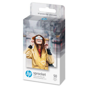 HP        ZINK Photo Paper      5x7,6 cm HPIZ2X350 Sticky-Backed         50 Blatt