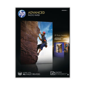 HP        Advanced Glossy Photo  13x18cm Q8696A    InkJet 250g, randlos  25 Blatt