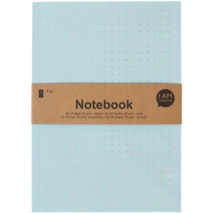 I AM CREA Notizbuch                   A5 4005.13   hellblau             80 Seiten