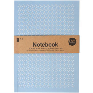 I AM CREA Notizbuch                   A5 4005.15   blaugrau             80 Seiten