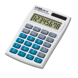 IBICO     Taschenrechner 081X IB410000  8-stellig            grau/blau