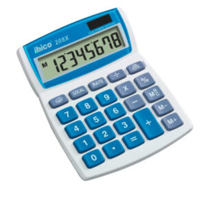 IBICO     Taschenrechner 208X IB410062  8-stellig