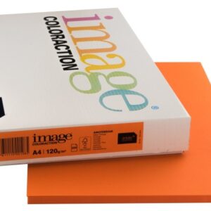 IMAGE COL Kopierpapier Amsterdam      A4 266656    120g, orange         250 Blatt