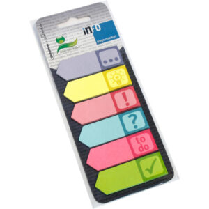 INFO      Page Marker            18x55mm 5672-90   Symbols, 6x25 Blatt