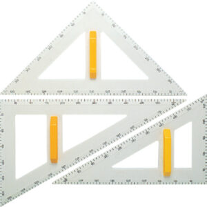 INGOLD-B. Wandtafelwinkel HypoteN.  50cm 06.160.70 mit Griff, elastisch