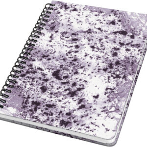 JOLIE     Spiral-Notizbuch            A5 JN606     Violet Marble, dots, 120 S.
