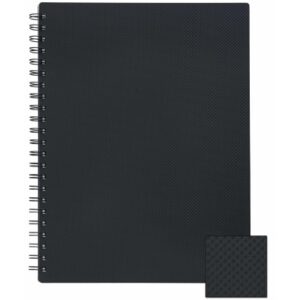 KOLMA     Spiralsichtbuch             A4 02.641.06 schwarz             20 Taschen