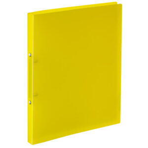KOLMA     Ringbuch Easy soft          A4 02.804.11 gelb, 2-Ring,            2.1cm
