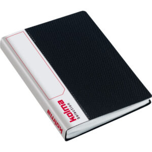 KOLMA     Sichtbuch Selection         A5 03.711.06 schwarz             40 Taschen