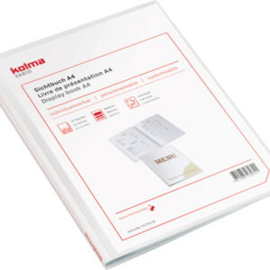 KOLMA     Sichtbuch Vario             A4 03.743.16 weiss               10 Taschen