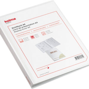 KOLMA     Sichtbuch Vario             A4 03.746.16 weiss               40 Taschen