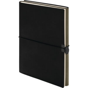 KOLMA     Notizbuch Smooth            A5 06.442.20 2in1 schwarz/grün    224 Blatt