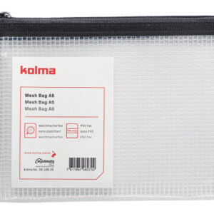 KOLMA     Reissverschlusstasche       A6 08.198.25 Mesh Bag, nachtblau