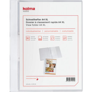 KOLMA     Schnellhefter Vario      A4 XL 11.005.16 weiss, ExtraSolid