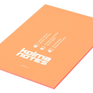 KOLMA     kolma NOTES                 A5 13.005.12 1x50 Blatt              orange
