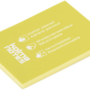 KOLMA     kolma NOTES                 A7 13.007.11 1x100 Blatt               gelb