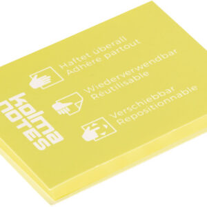 KOLMA     kolma NOTES                 A8 13.008.11 1x100 Blatt               gelb