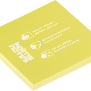 KOLMA     kolma NOTES            76x76mm 13.009.11 1x100 Blatt               gelb