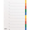 KOLMA     Register KolmaFlex          A4 18.104.20 mehrfarbig           10-teilig