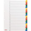 KOLMA     Register LongLife           A4 19.204.20 mehrfarbig           20-teilig