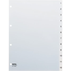 KOLMA     Register Vista              A4 21.112.00 transparent               1-12