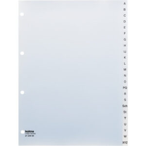 KOLMA     Register Vista              A4 21.244.00 transparent      A-Z 24-teilig