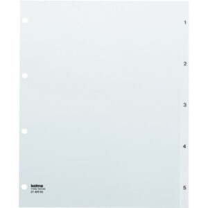 KOLMA     Register Vista             A4+ 21.405.00 transparent                1-5