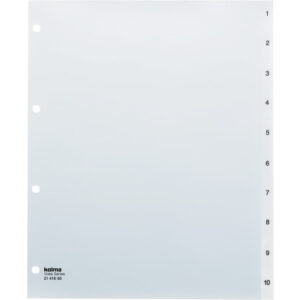 KOLMA     Register Vista             A4+ 21.410.00 transparent               1-10