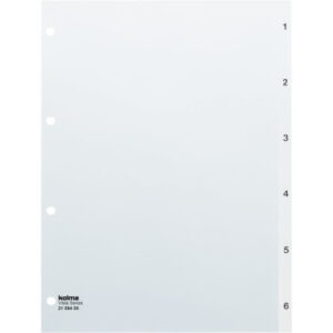 KOLMA     Register Vista              A4 21.564.00 transparent                1-6