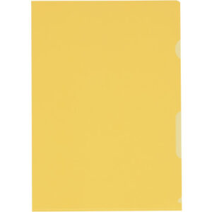 KOLMA     Sichtmappen                 A4 59.444.11 gelb, soft           100 Stück