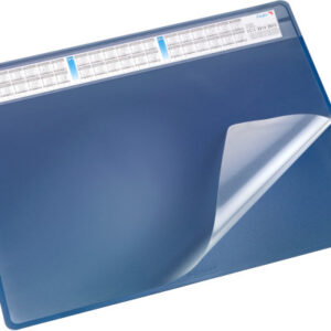 LÄUFER    Schreibunterlage       65x50cm 47605     Durella SOFT              blau