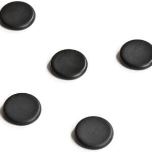 LEGAMASTE Glasboard 7-181600  Magnete 5 Stk. schwarz