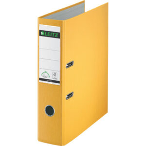 LEITZ     Ordner Swiss Edition 180°  8cm 10135015  gelb                        A4