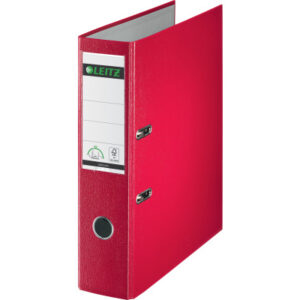 LEITZ     Ordner Swiss Edition 180°  8cm 10135025  rot                         A4